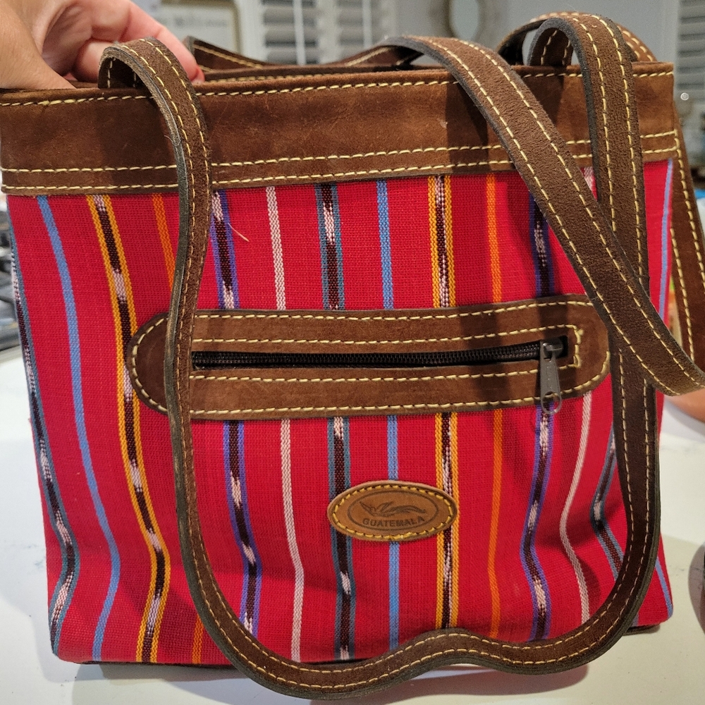 Boho style shoulder purse